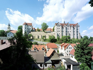 Nossen Town with the castle